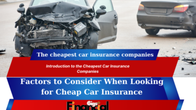 The cheapest car insurance companies